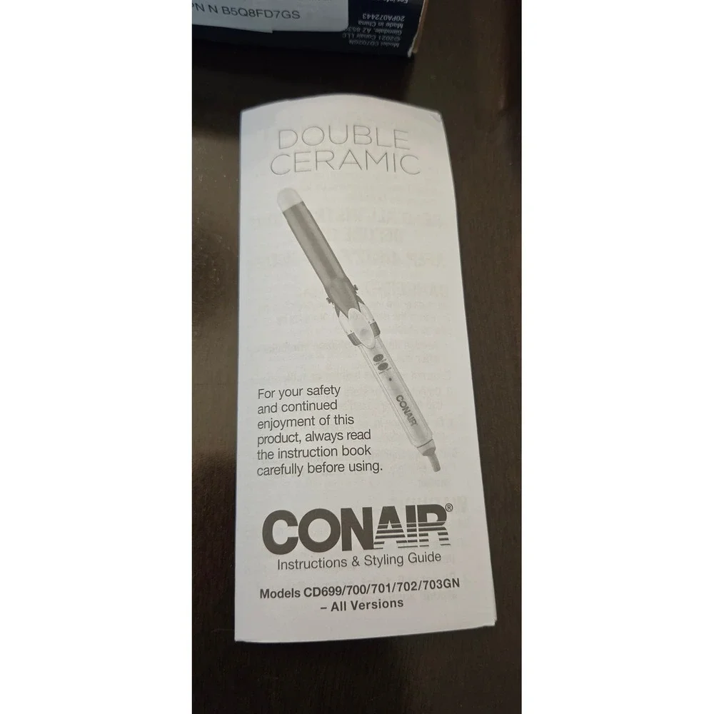 CHI & Conair Hair Tools Bundle Women OS Black/Rose Gold Excellent Ceramic Irons